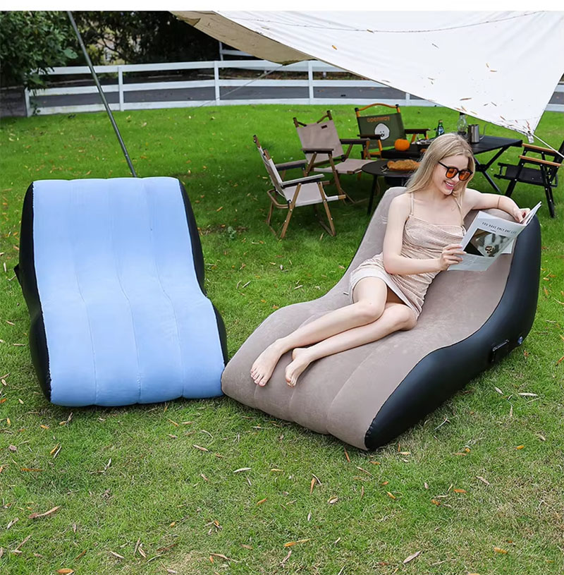 Deck Chair Lounger - Inflatable Deck Chair , Inflatable Lounger