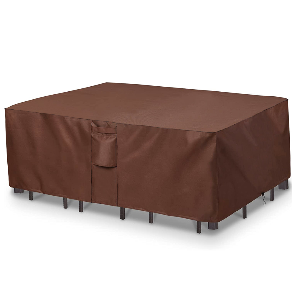 Outdoor Furniture Waterproof - Brown 420D HEAVY DUTY Outdoor Waterproof