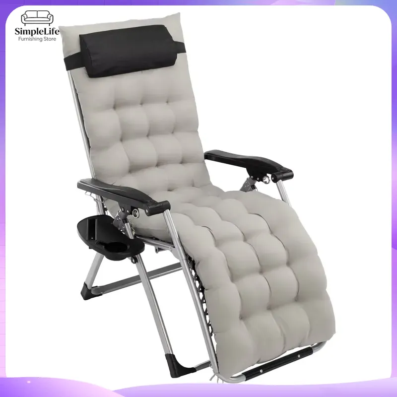 Deck Chair Lounger - Infinite Zero Gravity Lounger Adjustable Folding