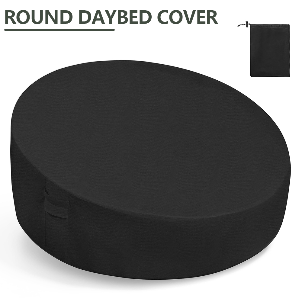Outdoor Furniture Covers - Round Daybed Cover 210D Waterproof Oxford