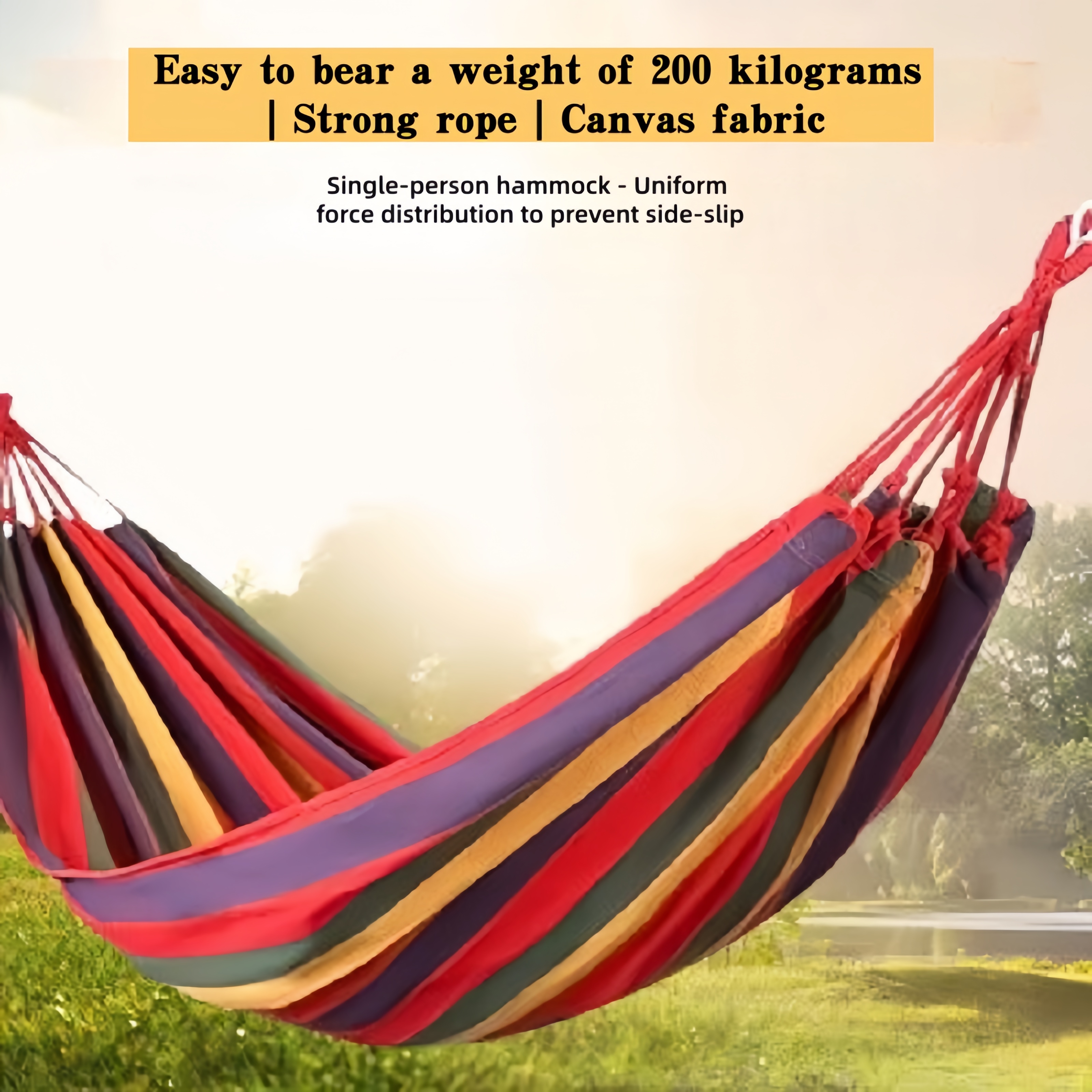 Outdoor Furniture Store - Adult outdoor swing, thick canvas camping