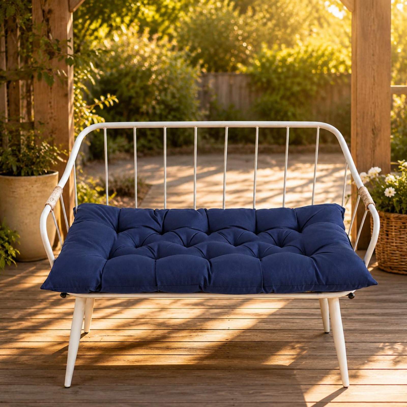 Outdoor Furniture Waterproof - Waterproof Bench Cushion Sunproof Garden Bench