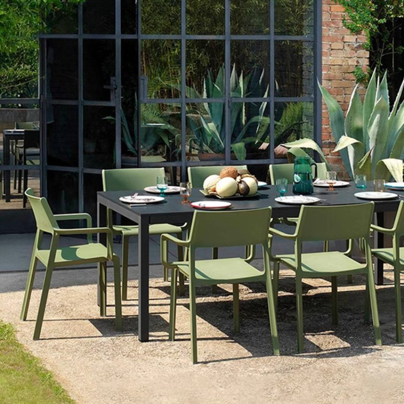 Outdoor Furniture Italy - Italy imported outdoor courtyard table and