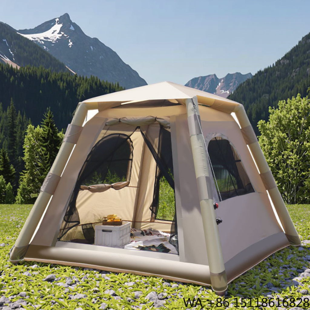 Outdoor Furniture Waterproof - Luxury Oxford Handy Inflatable Camping Tent