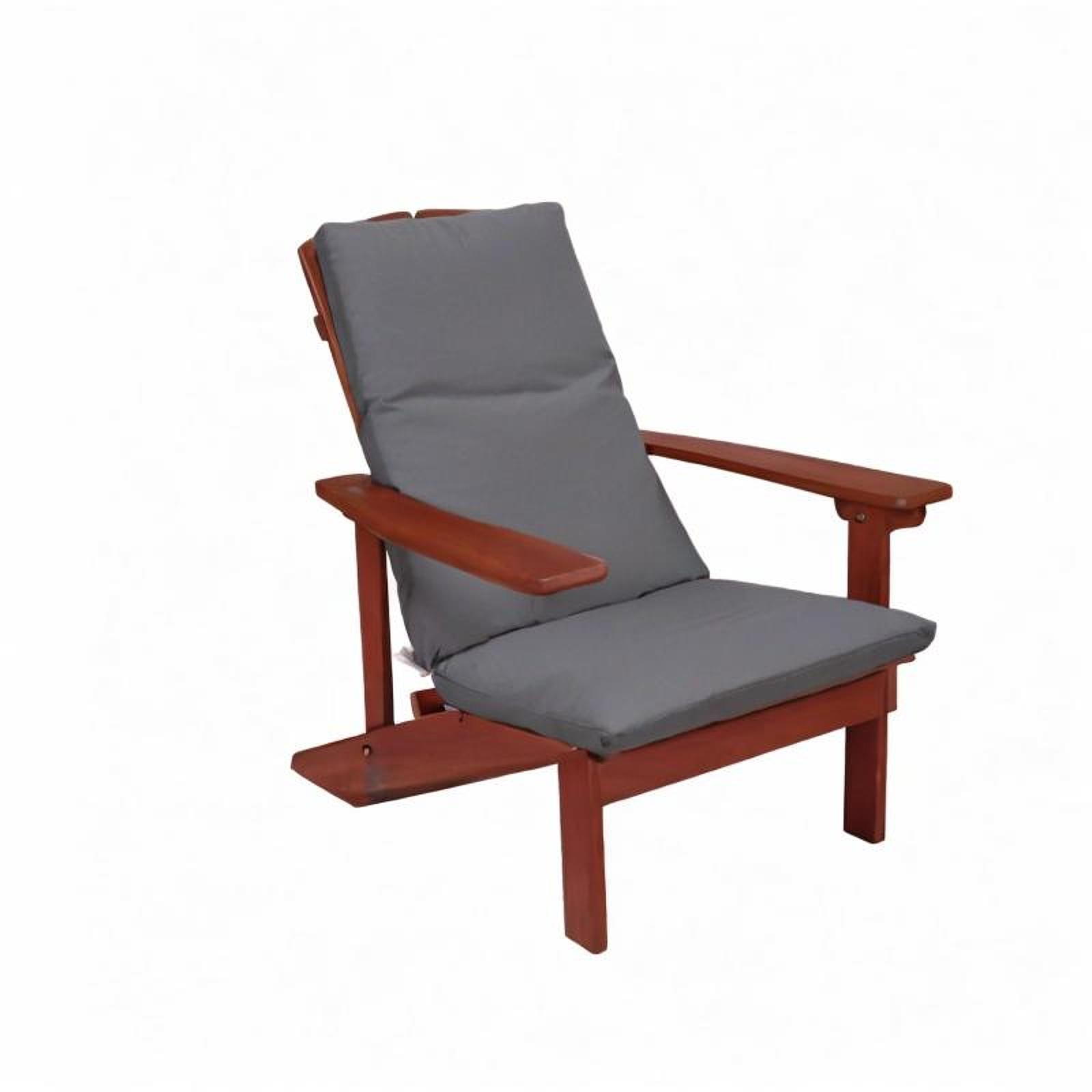 Deck Chair Lounger - Patio Chair Cushion Seat Pad with