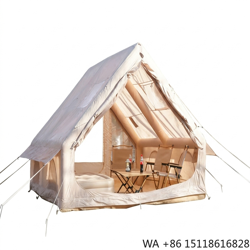 Outdoor Furniture Waterproof - Inflatable Tent Removable Skylight Quick Setup