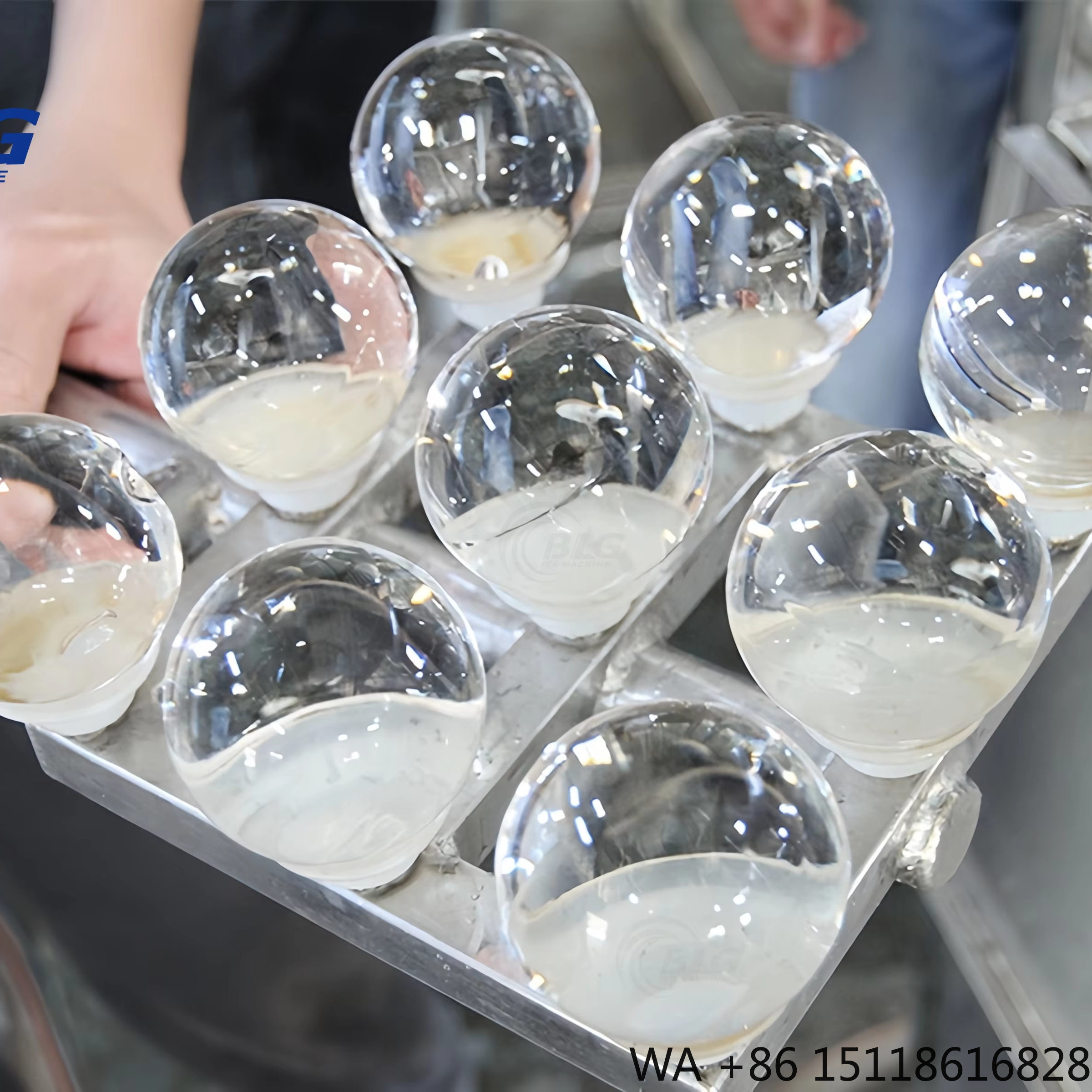 Outdoor Furniture Brand - BLG Brand Ball Ice Making Machine,