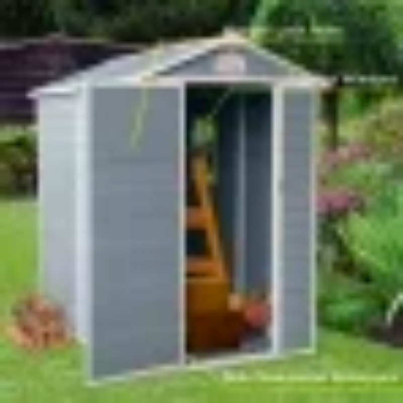 6x4ft Resin Outdoor Storage Sh - Outdoor Furniture Store ulasan dan harga