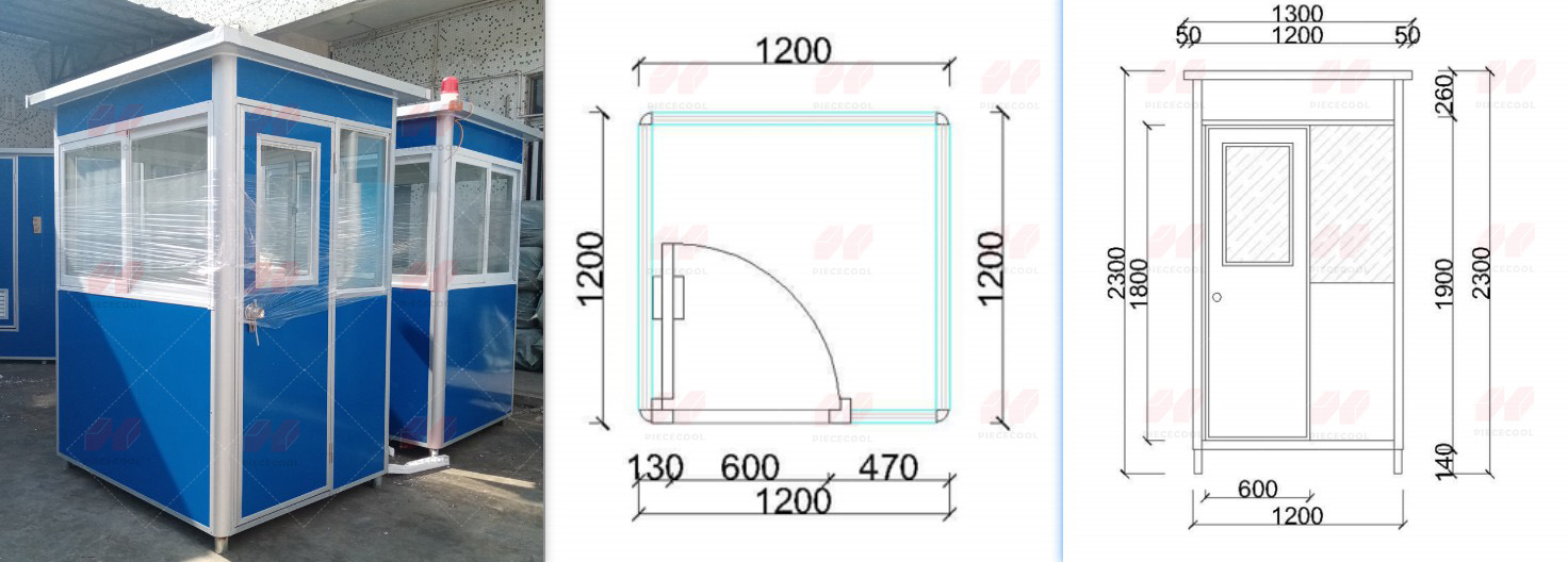 Portable Modern Security Guard - Outdoor Furniture Store ulasan dan harga
