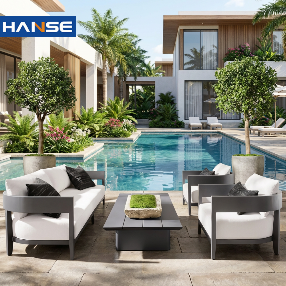 Aluminium Outdoor Garden Sofa  - Outdoor Furniture Thailand ulasan dan harga