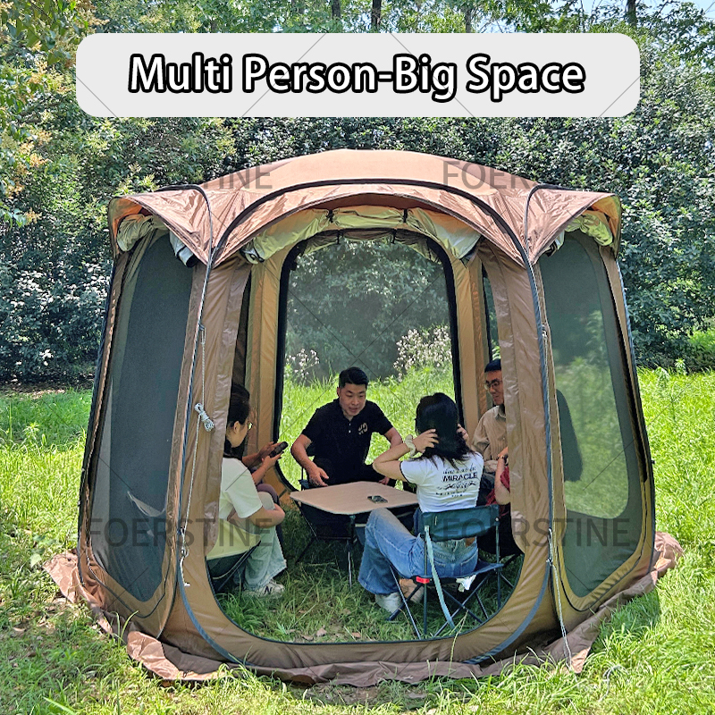 Outdoor Camping Tent 6 Person  - Outdoor Furniture Waterproof ulasan dan harga