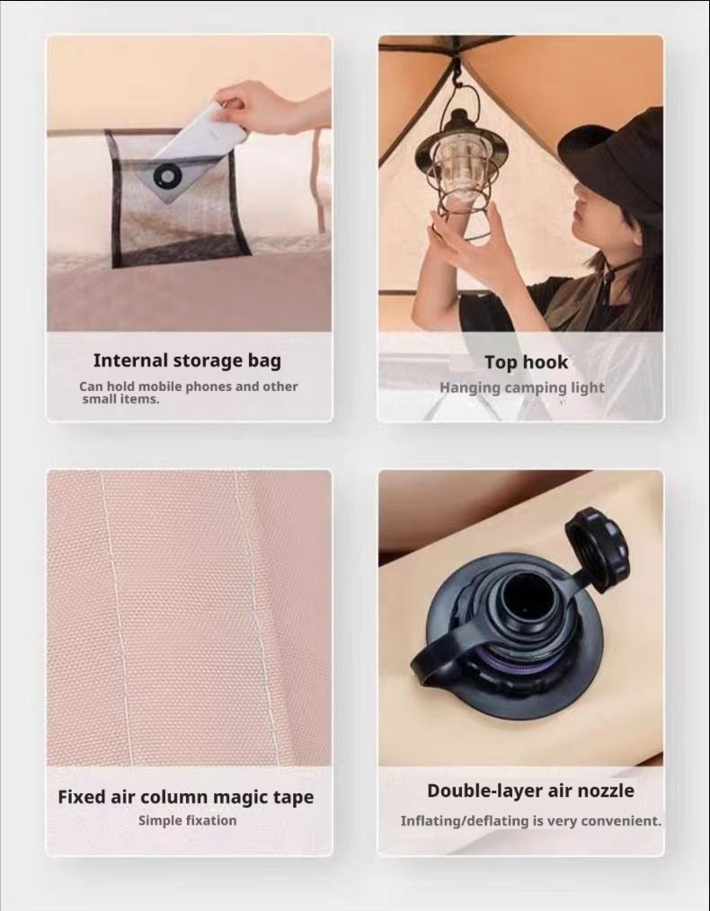 5㎡ Luxury Outdoor Air Tent Cam - Outdoor Furniture Waterproof ulasan dan harga