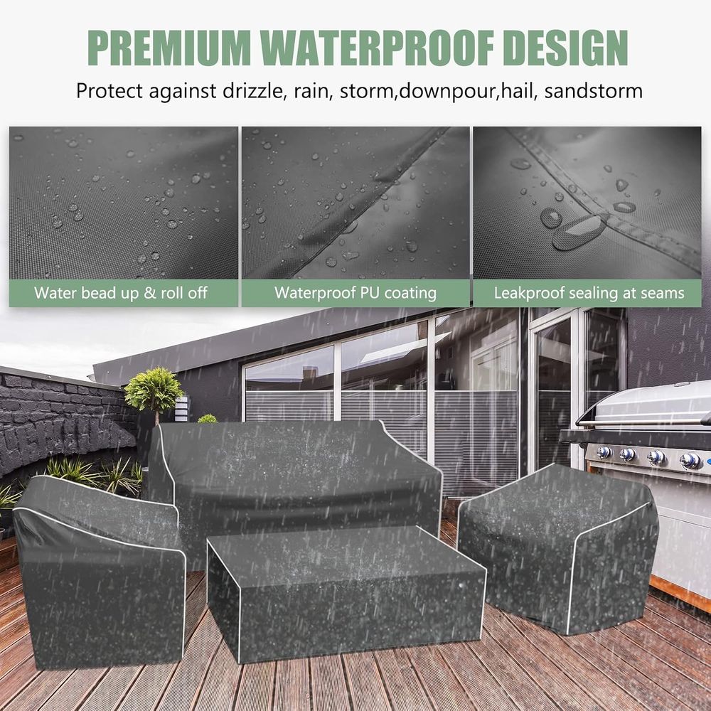 Patio Furniture Covers, 4-Piec - Outdoor Furniture Covers ulasan dan harga