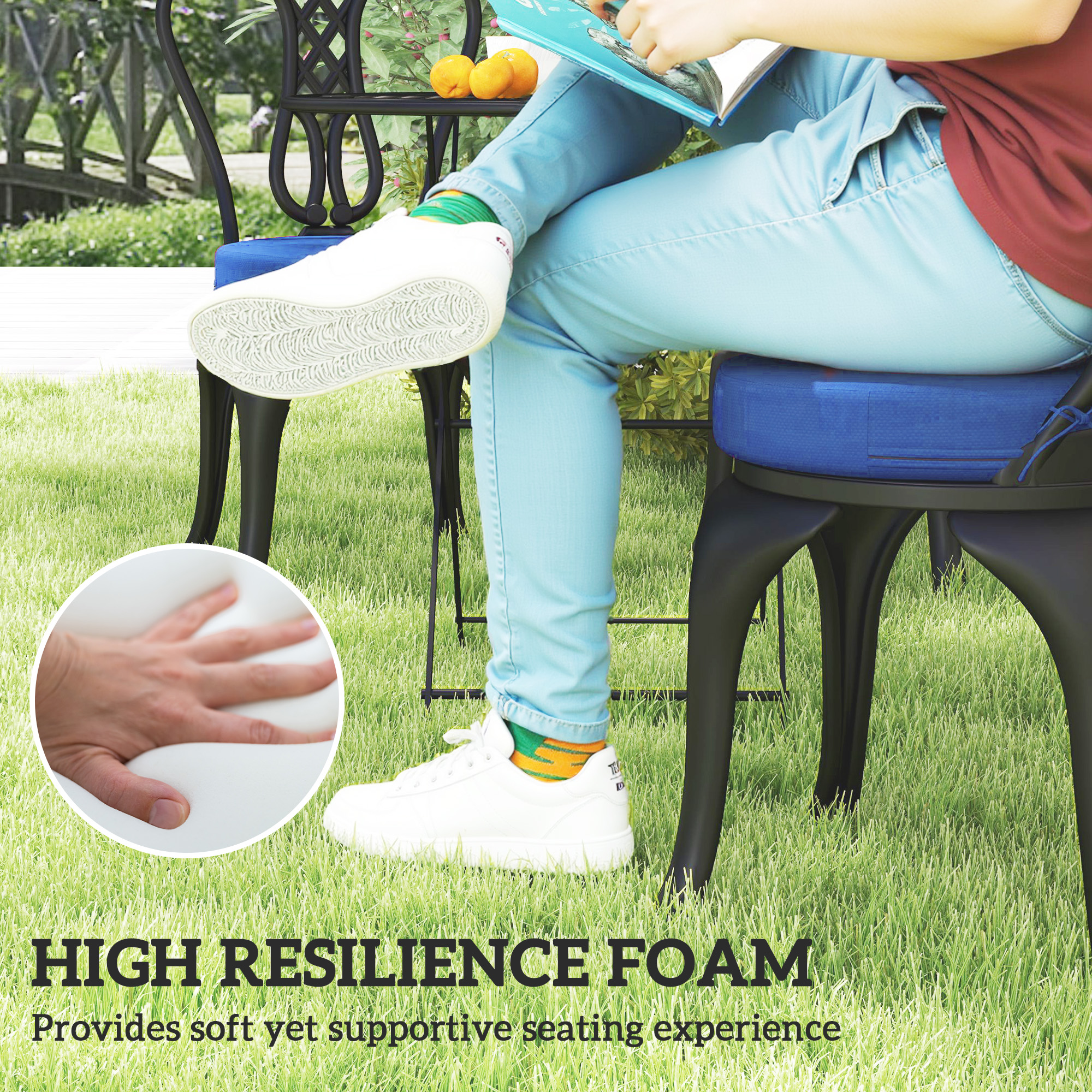 Outdoor Chair Cushions Set of  - Outdoor Furniture Covers ulasan dan harga