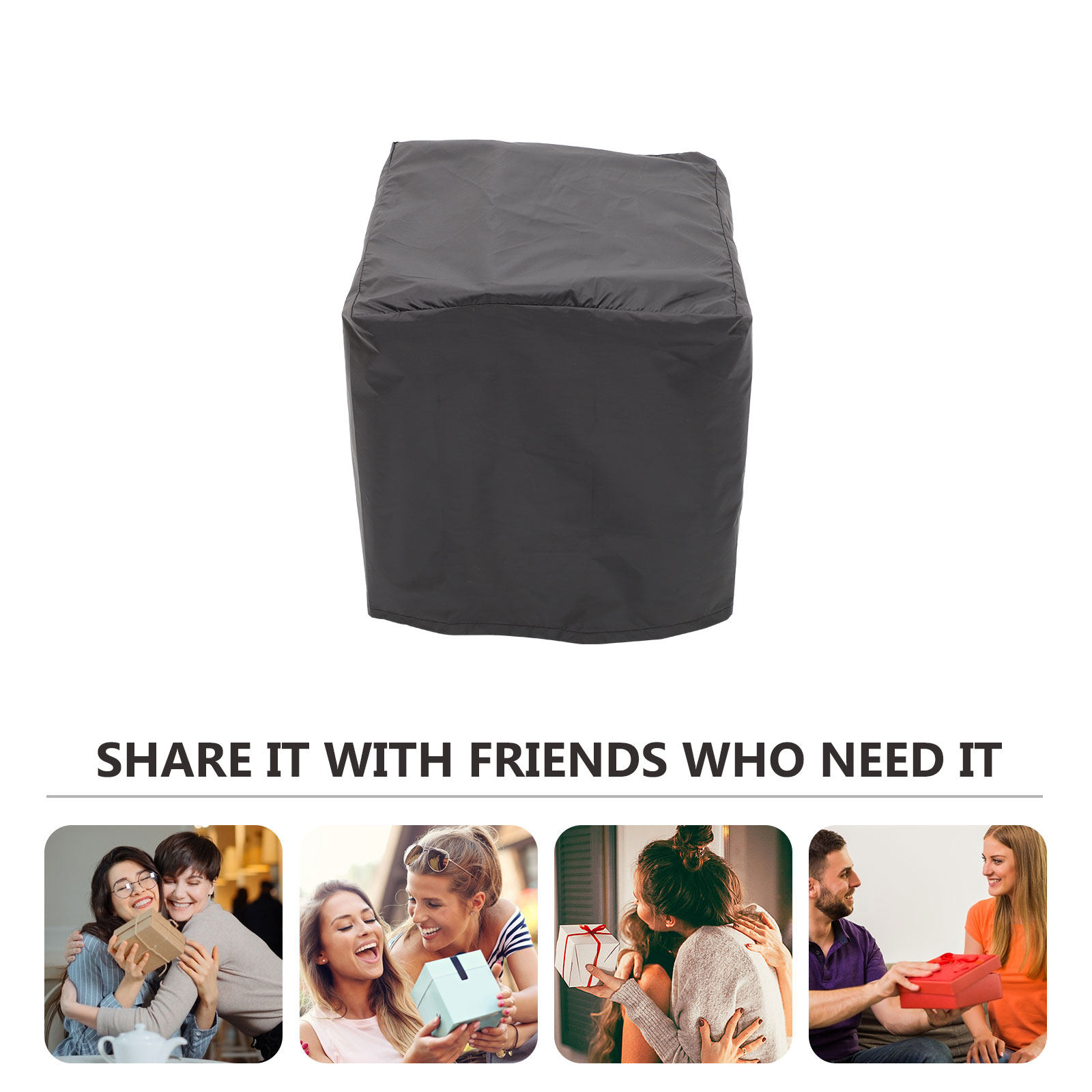 Black Outdoor Tea Table Cover  - Outdoor Furniture Covers ulasan dan harga