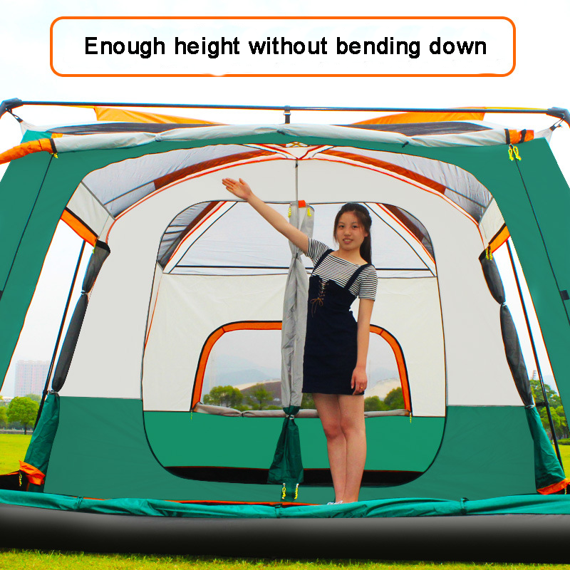 Outdoor Camping Tent with Two  - Outdoor Furniture Waterproof ulasan dan harga
