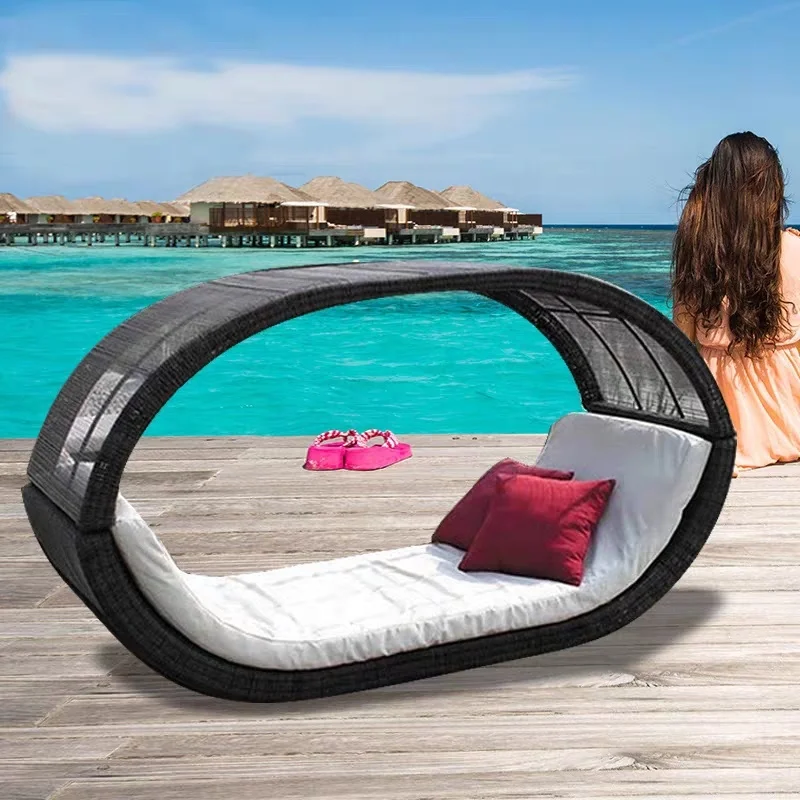 Furniture all weather daybed c - Outdoor Furniture Thailand ulasan dan harga