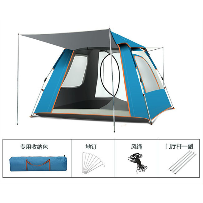 Large Camping Tent Set, up Ins - Outdoor Furniture Waterproof ulasan dan harga
