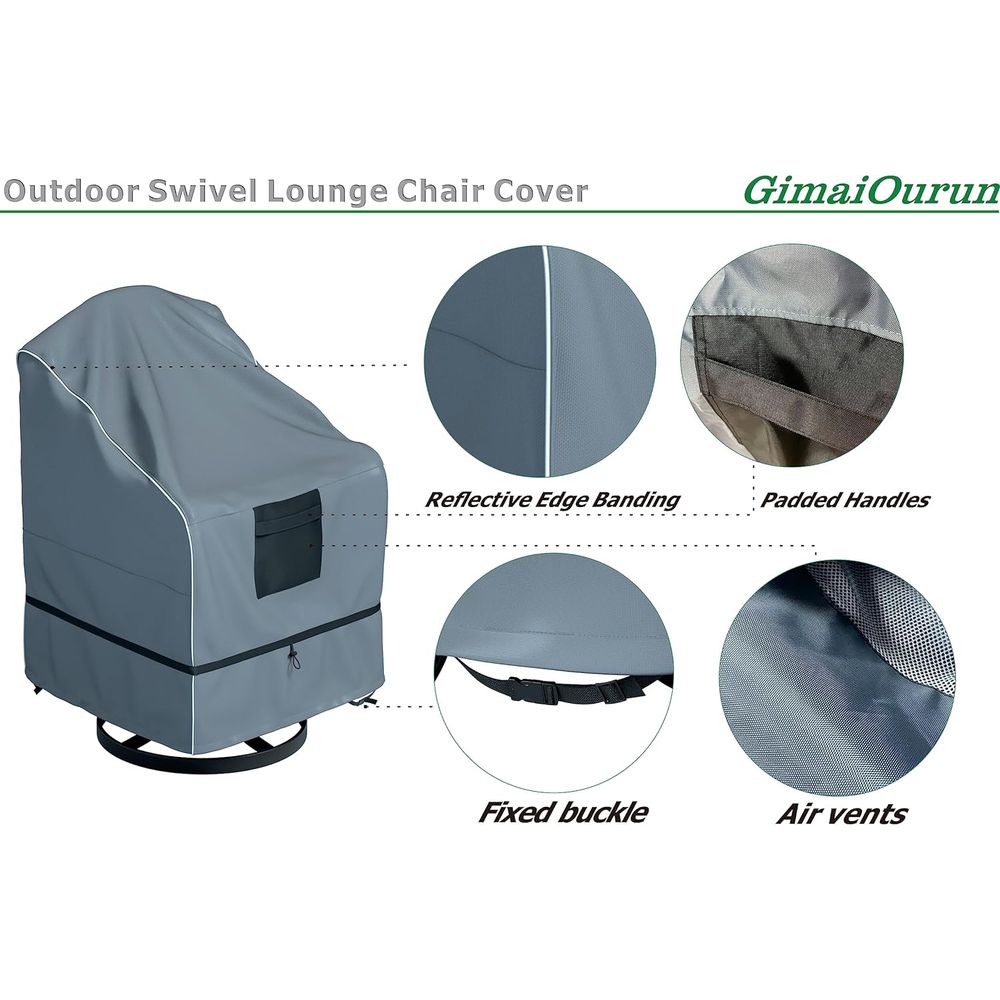 Outdoor Swivel Recliner Cover, - Outdoor Furniture Covers ulasan dan harga