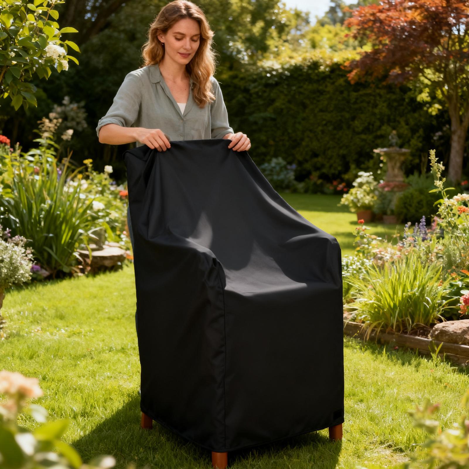 Garden Chair Cover Heavy Duty  - Deck Chair Lounger ulasan dan harga