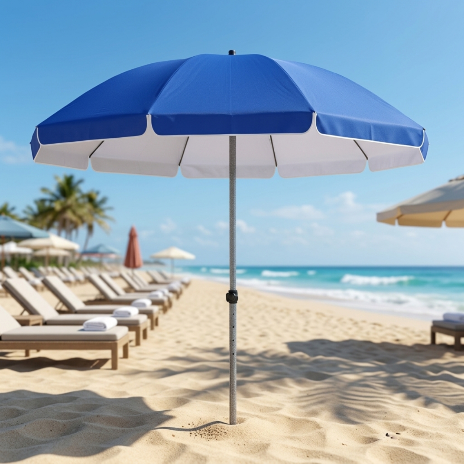 Outdoor Umbrella with Central  - Outdoor Furniture Vendors ulasan dan harga