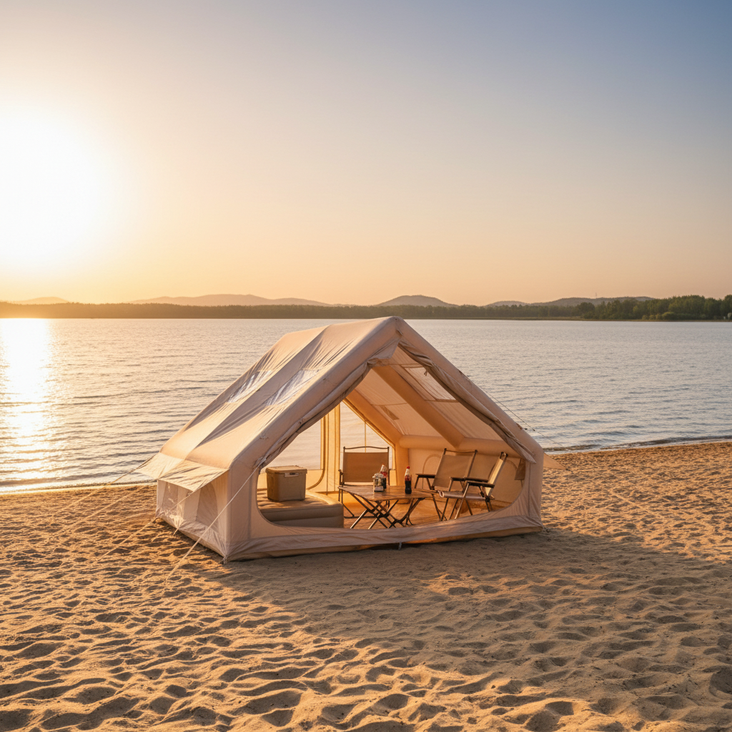 Inflatable Tent Removable Skyl - Outdoor Furniture Waterproof ulasan dan harga