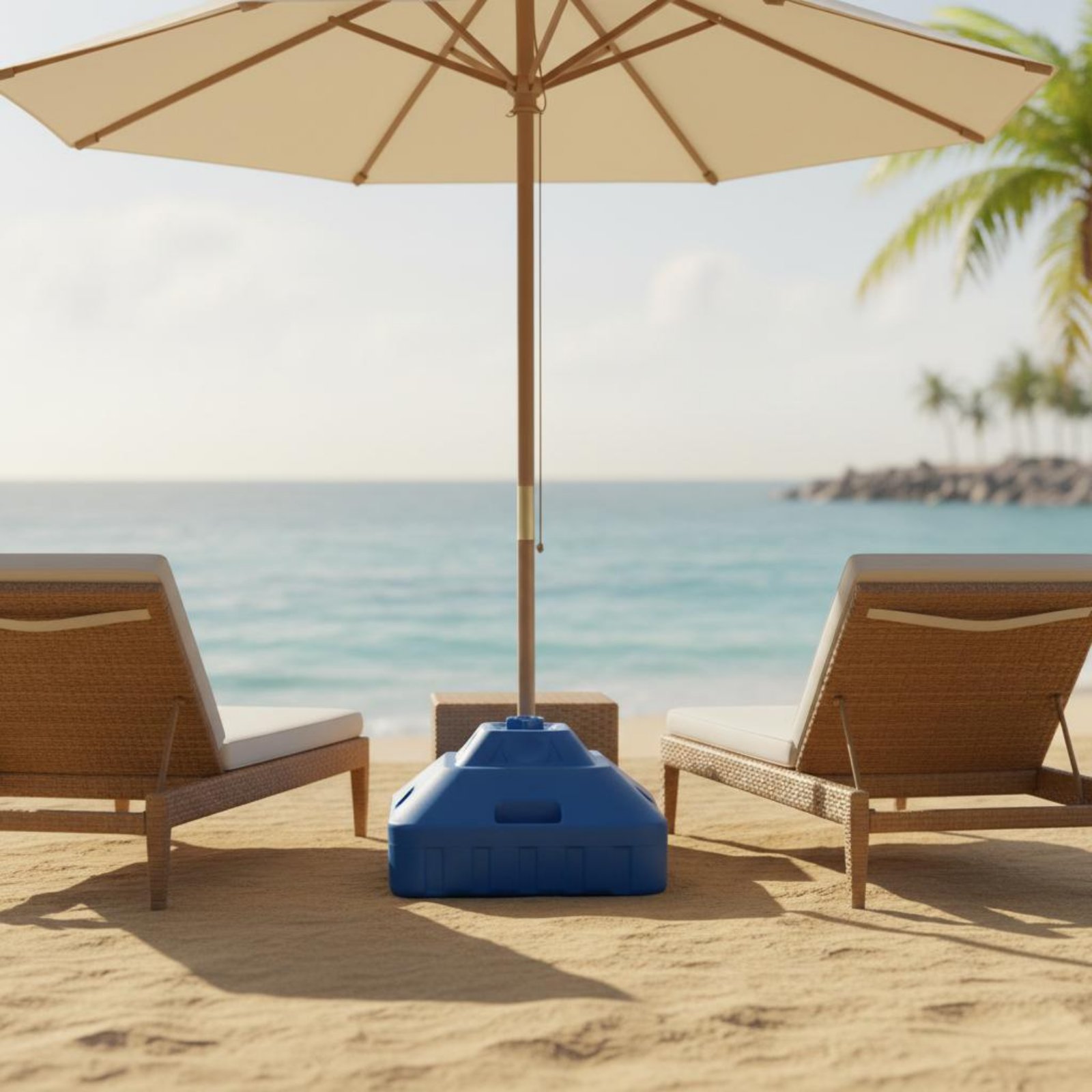 Water Fill Umbrella Base Stabl - Outdoor Furniture Vendors ulasan dan harga