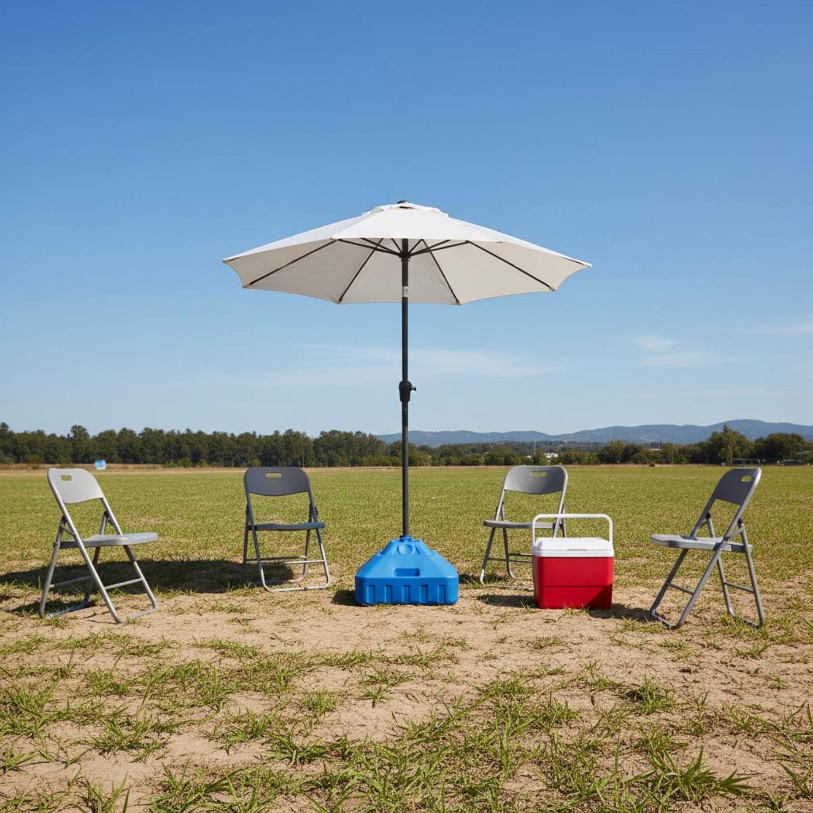 Water Fill Umbrella Base Stabl - Outdoor Furniture Vendors ulasan dan harga